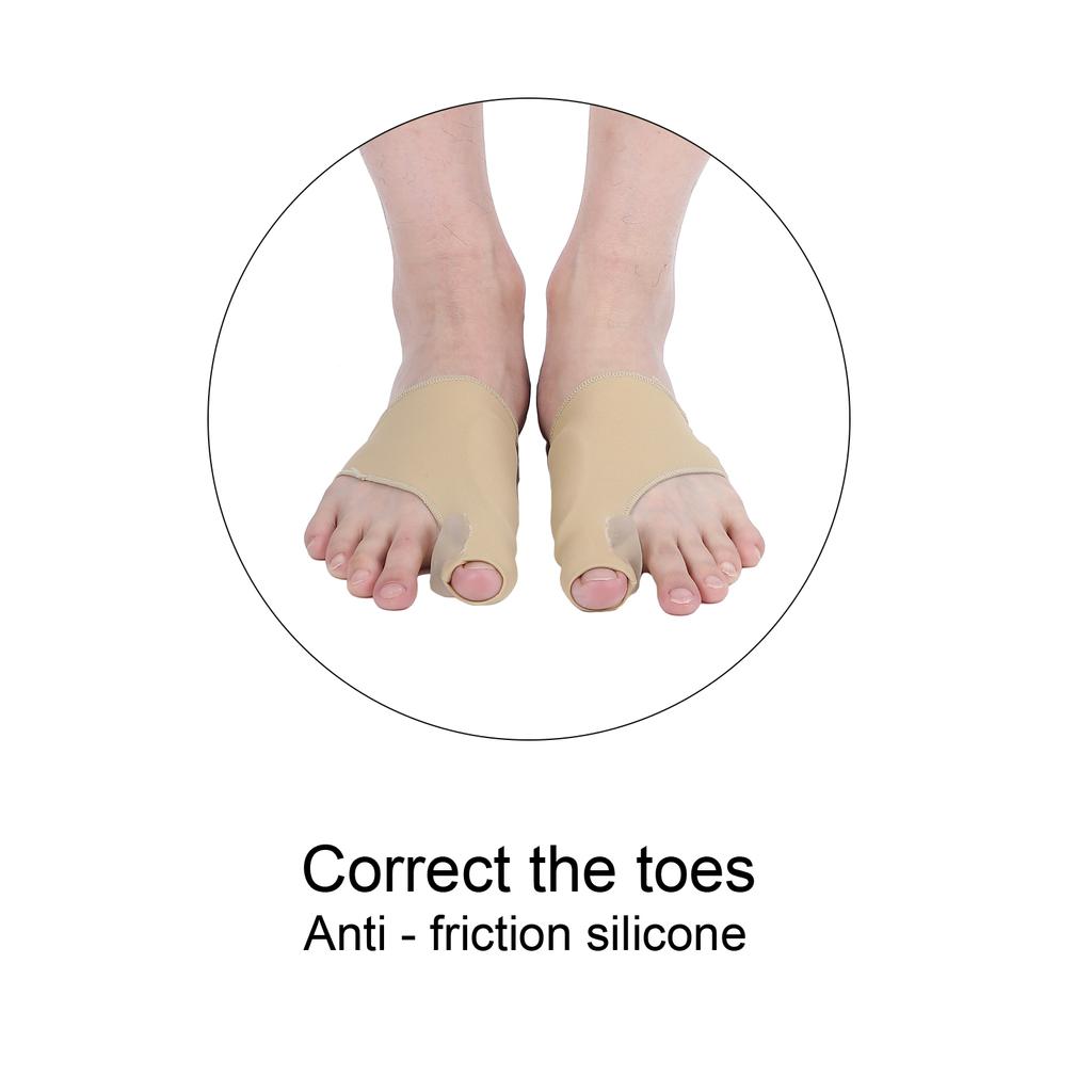 1 paar Hallux Valgus Schiene Orthesen Fuß Daumen Schmerzen Relief Haarglätter Corrector