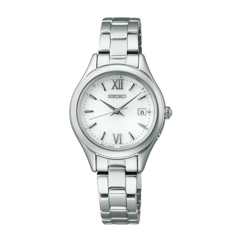

[Seiko Watch] watch seiko selection S series ladies solar radio round face SWFH131 ladies silver