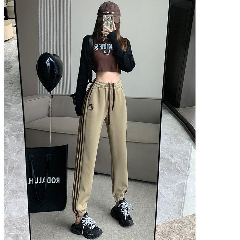 Повседневные брюки-шароварыЖенские спортивные штаны 2024 Весна и осень Новые модные — фото 6