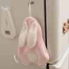 Cute Rabbit Style Hand Towel Absorbent Cartoon Hanging Towel Hanging Design Quick-Dry Cleaning Rag Household