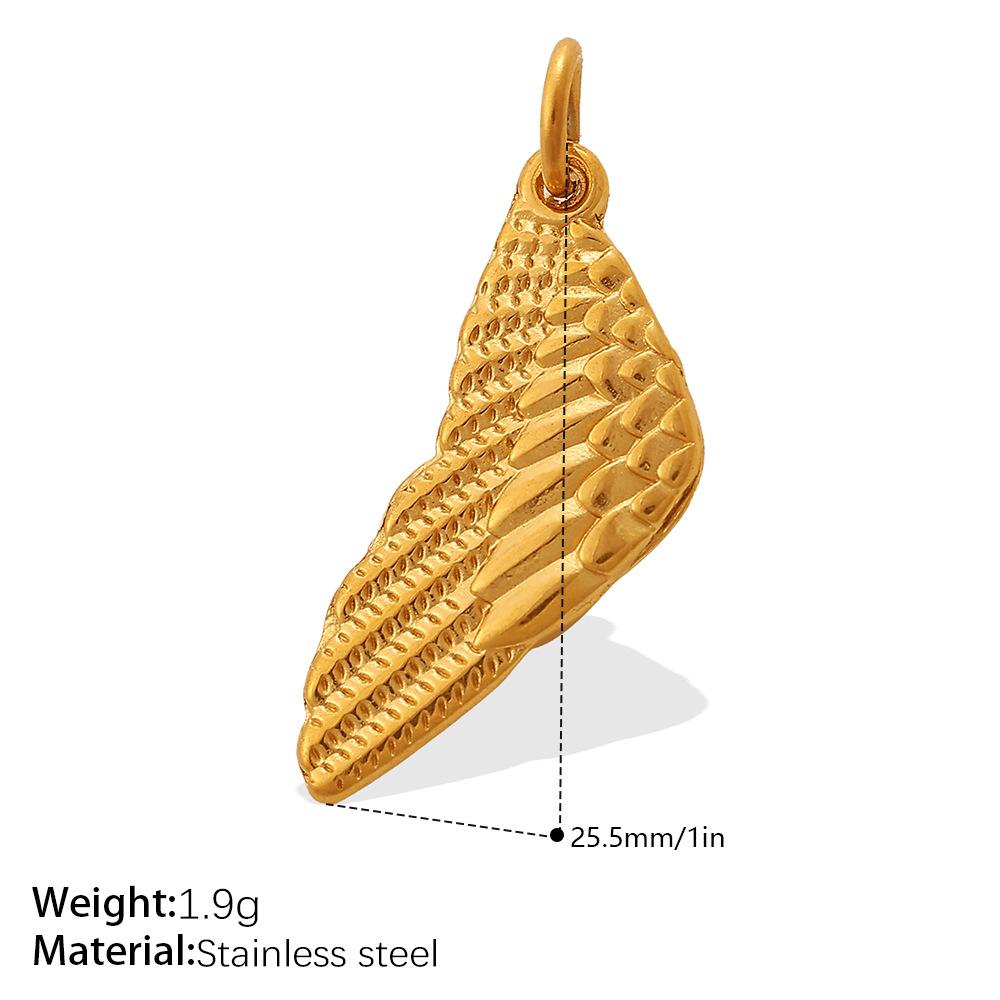 Lucky Cat Cartoon Animal DIY Pendant, 18K Gold Plated Stainless Steel Versatile Charm