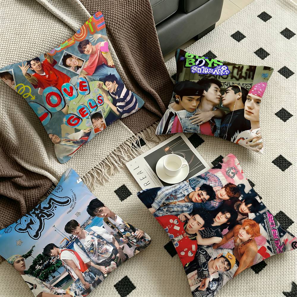 BL series G-GELBOYS Personalized picture text home decorative pillows Household Gifts 45x45cm