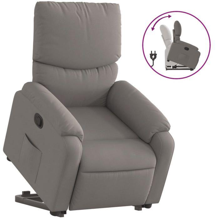 VidaXL Recliner, Relaxation Chair with Adjustable Backrest and Footrest, Living Room Seat, 3204832