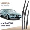 For Volvo V70 II 2000-2003 2001 2002 Wiper Front & Rear Wiper Blades Windshield Windscreen Window Brushes 24"+21"+16"
