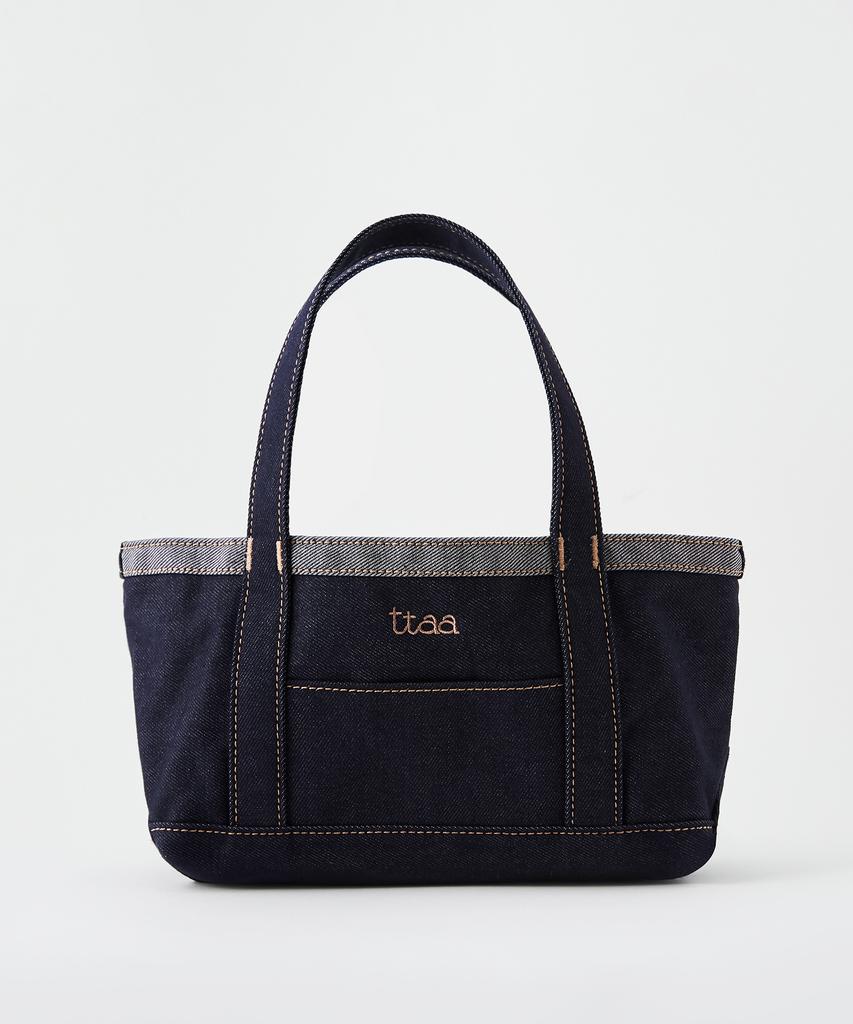 Ttaa Logo Stitch Mini Tote Navy