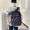 Schoolbag American Backpack Women's Large-capacity Versatile Junior High School High School Student Schoolbag High Value Polka Dot Backpack