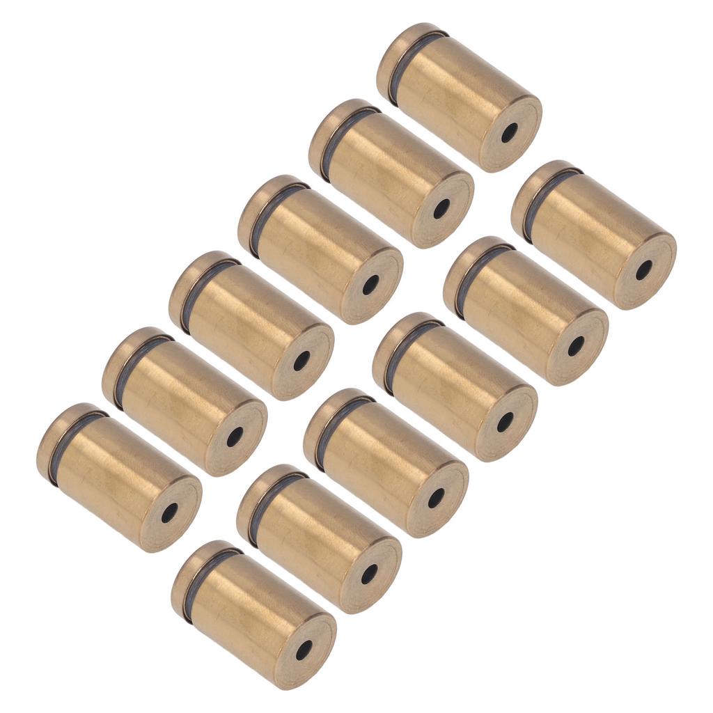 12Pcs Standoff Screw Stainless Steel 19x30mm Wall Mount Advertising Fastener Set Kit