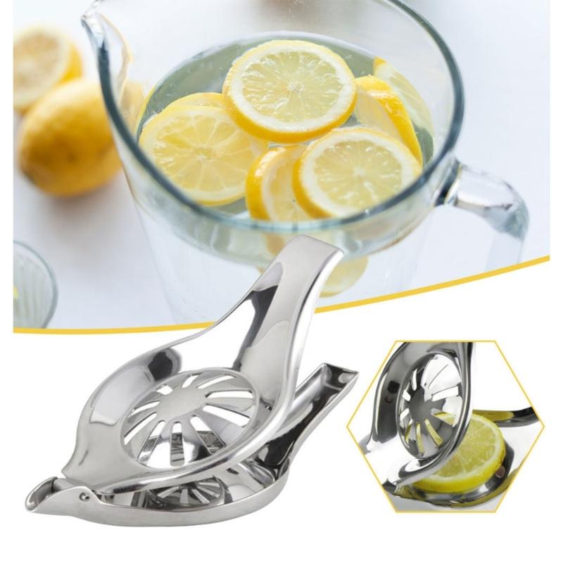 Manual Portable Citrus Juicer Stainless Steel Orange Lemon Squeezer Multifunction Fruit Juicer Machine Kitchen Tool