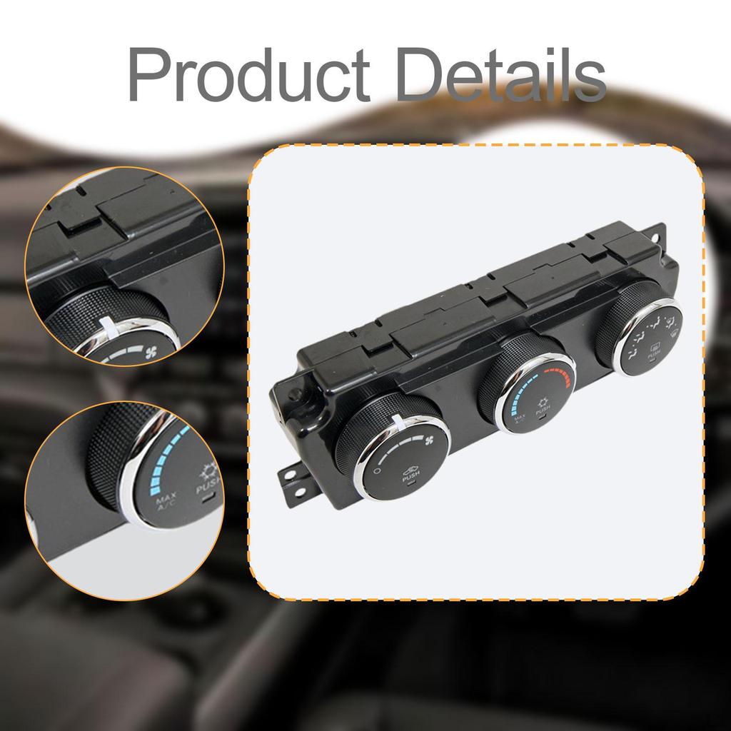 Climate Control Temperature Conditioner Panel 55056826aj Module High Performance