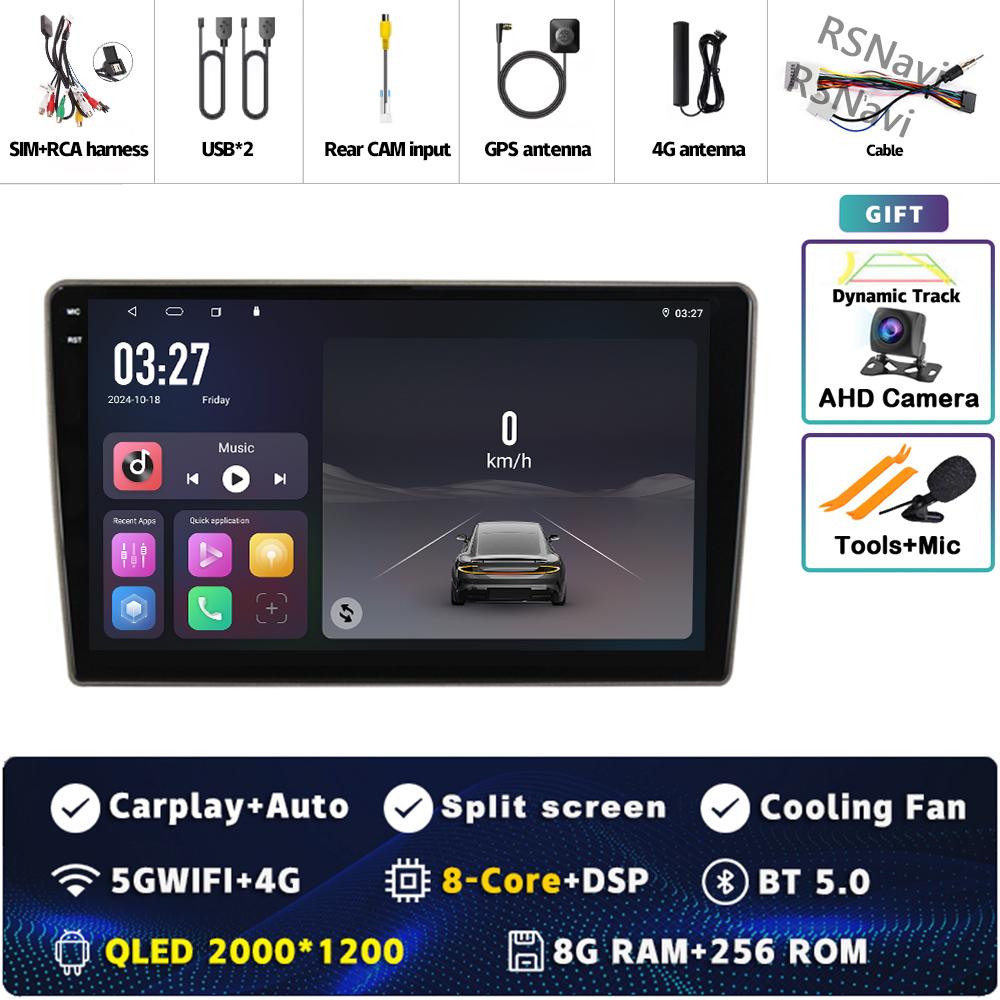 Android 14 Carplay Car Radio For Nissan Cube 3 Z12 2008 - 2020 Multimedia Video Player Navigation GPS Stereo 2Din DVD 360 Camera