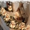 Christmas Lights Indoor Home Room Decoration Night Lights LED Bauble Wishing Ball Window Curtain Fairy Garland Lighting String