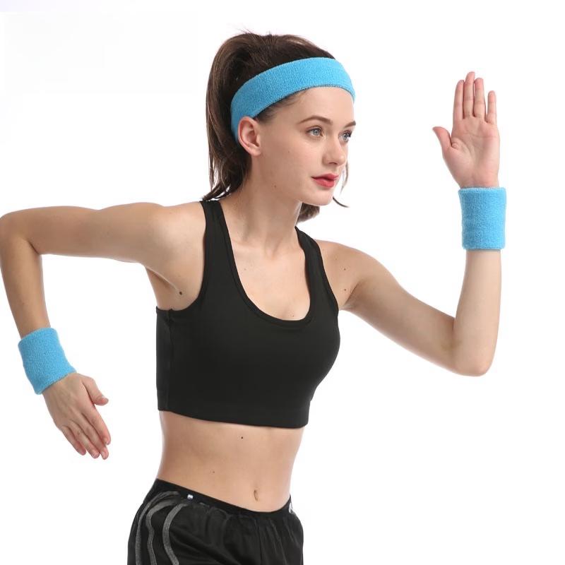 TULX Sports Headband and Wristband Set