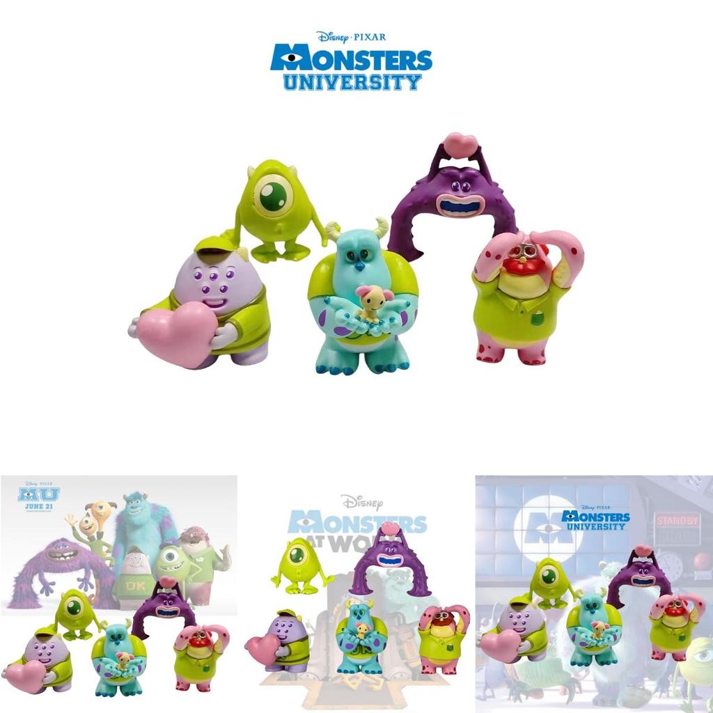 Monster University Sulley Eye Monster Toy Model Figure Approximately 5.5-7cm Plastic Material