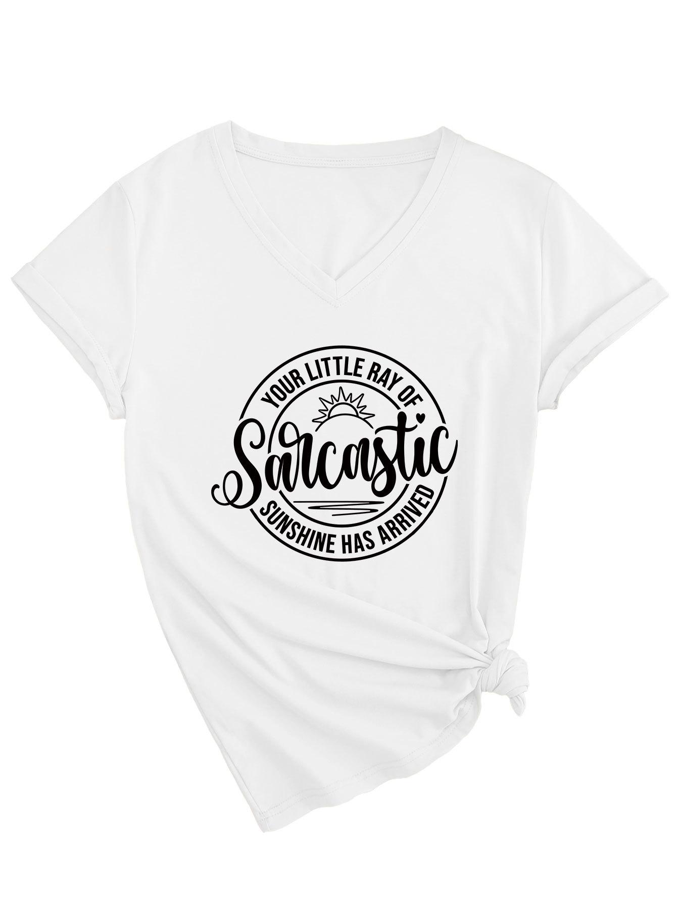 New short-sleeved women s fashion T-shirt S