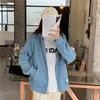 Women's Versatile Thin Hooded Sweatshirt - Korean Style BF and Lazy Fit for Spring, Autumn and Winter