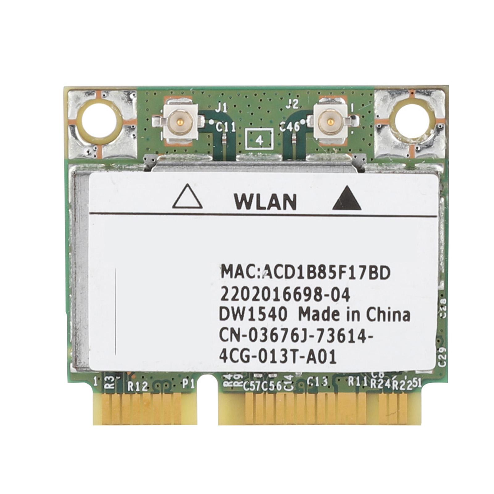 

For Dell Broadcom BCM943228HM4L DW1540 Dual Band Mini PCI-e Wifi Card 802.11 a Bgn