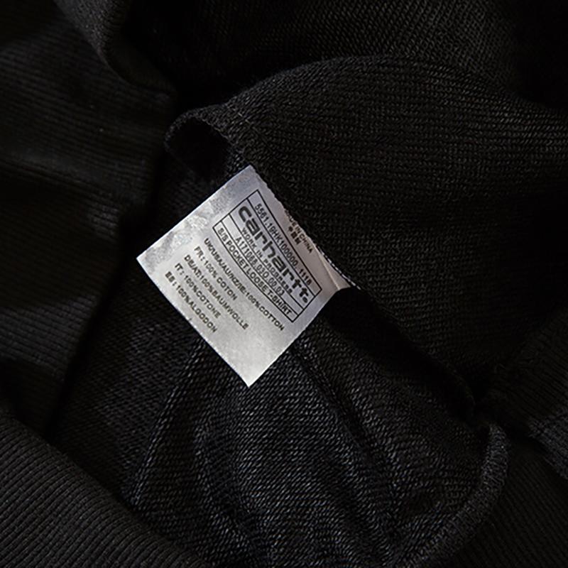 carhartt Jarní a podzimní mikina velké velikosti s vyšívaným logem a kapucí, vhodná pro páry na nošení