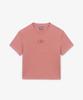 SUPRA Women'S Circle Crown Ribbed Short Sleeve T-Shirt (Pink)
