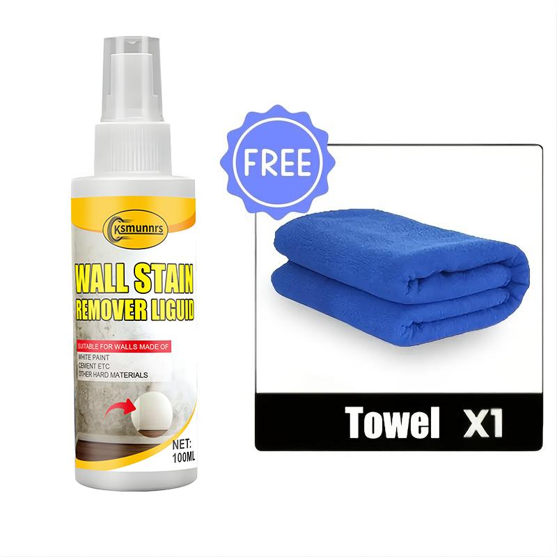 

100g Long-Lasting Wall Renovator | Removes Stains and Black Spots, Renews WallsSuitable for Walls, Bathrooms and Sinks | Liquid 1