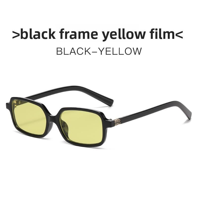 Jennie Style Square Sunglasses For Women Uv400 Retro Fashion Accessories