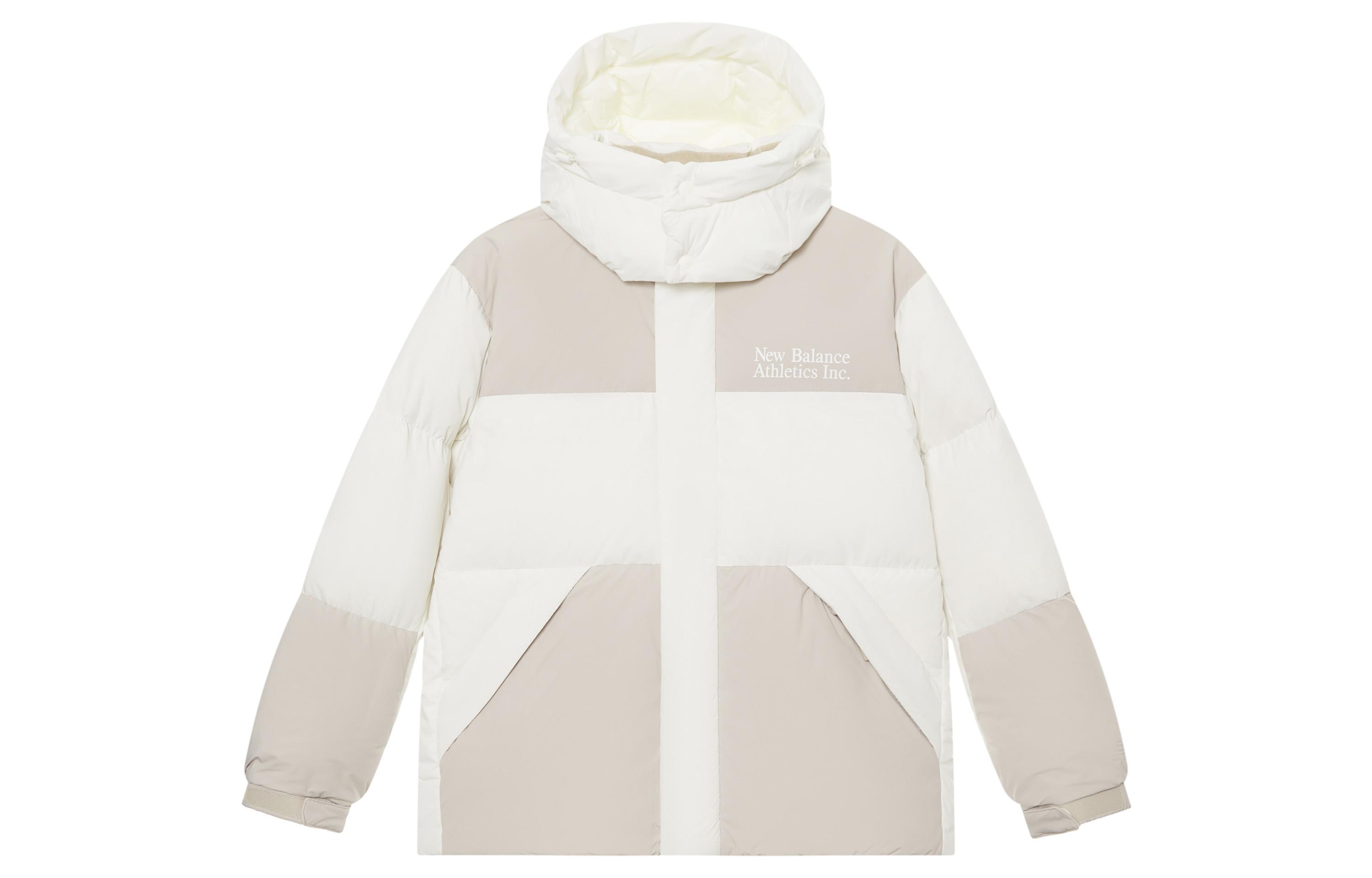 New Balance Retro Sports Collection Down Jacket Unisex White/Ecru NPE41011-LBE XL