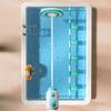 Pull-Back Water Shooter 6-10M Range Squirt Toys with Moving Wheels Exciting Outdoor Water Toy for Kids