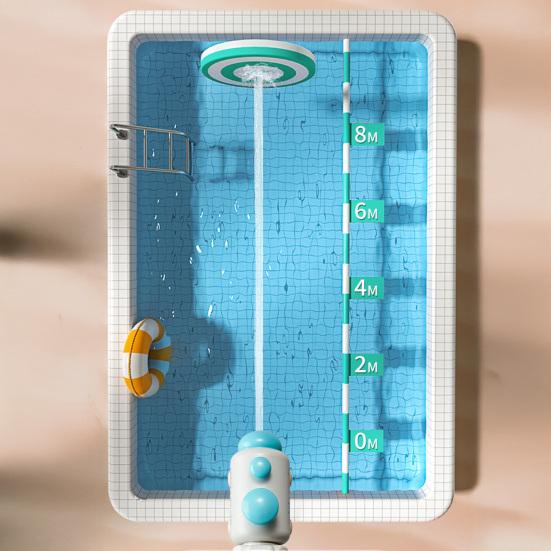 Pull-Back Water Shooter 6-10M Range Squirt Toys with Moving Wheels Exciting Outdoor Water Toy for Kids