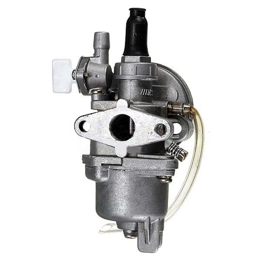Jufjsfy 2 Stroke Engine Mini Carburetor Curved Quad ATV Motorcycle Dirt Bike 43cc 49CC Pocket