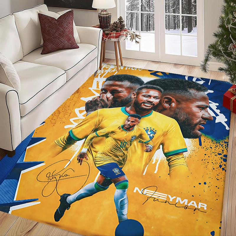 Ronaldo's Legacy: Number Journey carpet Doormat Living room and bedroom mats Art Office chair cushion Doormat