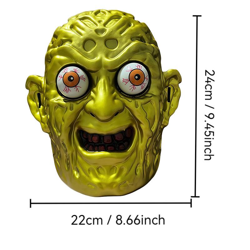 Hororová maska Role play Pohodlná a prodyšná Halloweenský kostým Cosplay rekvizity Maska Grimasa Hororové rekvizity