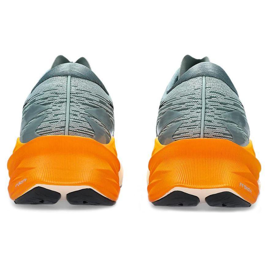 Asics Novablast 3 Ocean Haze Yellow Men Sneakers Grey Black 1011B458-404