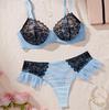 Ra Et Cozy Erotic Lace Sexy Unlined Bra Small Fresh Lingerie Set