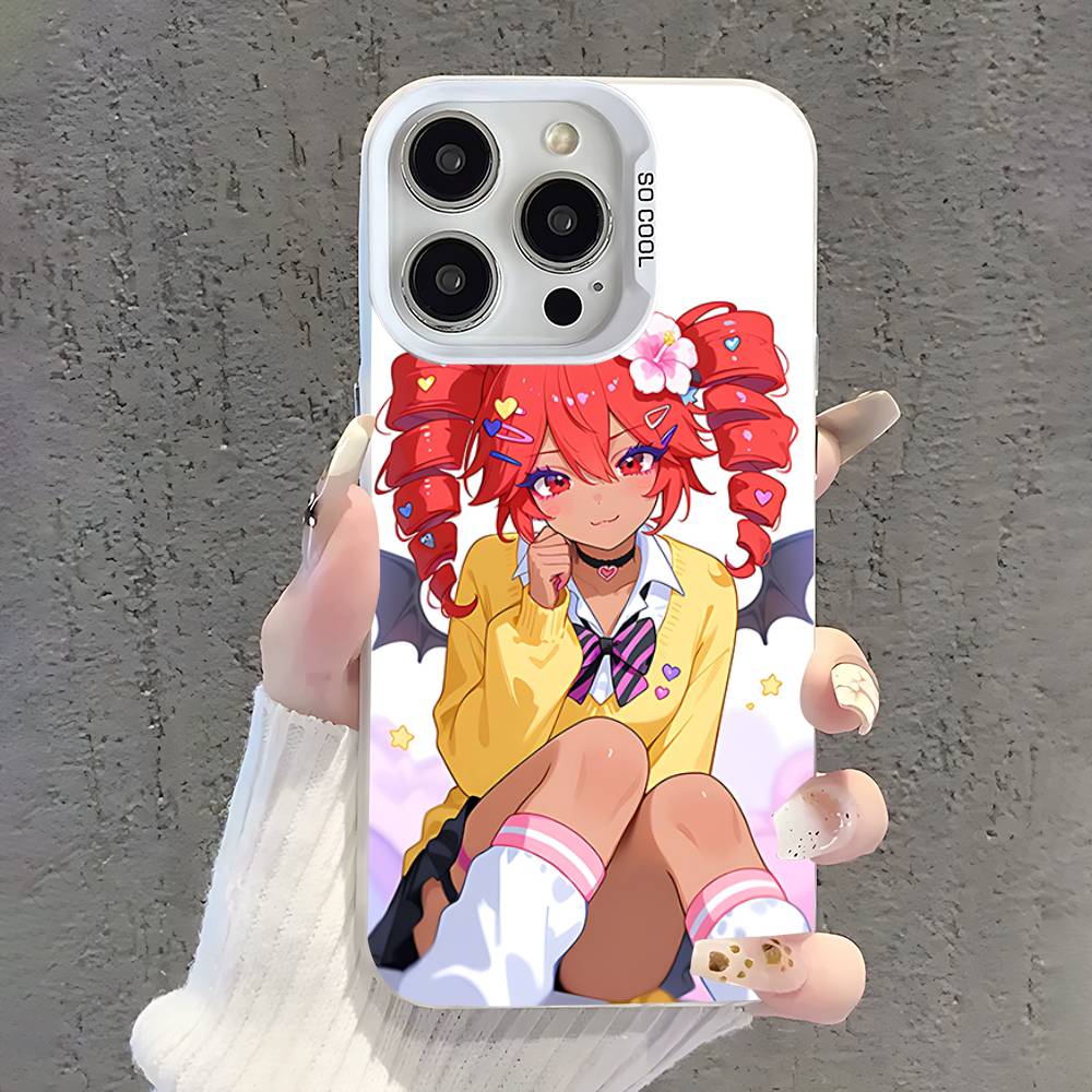 Fukouna Girl K-Kasane T-Teto  Phone Case For iPhone 17,16,13,12,11,15,14,Pro,Max,Plus,SE4,Air,Mini White IMD Matte