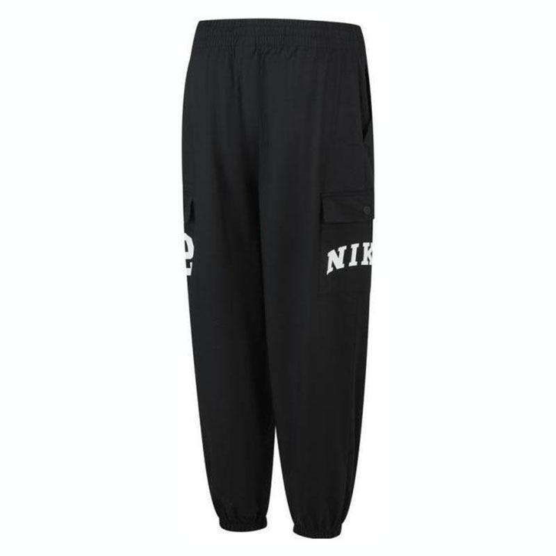 Nike Knitted Sports Pants G NSW Cargo Pant GCEL Letter Print Comfortable Tapered Simple Fashion Men Pants Black IF0390010