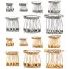 10pcs Stainless Steel Safety Pins 20-56mm Multi Size Gold Steel Color Safety Pins For DIY Home Garment Sewing Tools Accessories