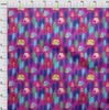 oneOone Cotton Flex Fuschia Pink Fabric Camping Craft Projects Decor Fabric Printed By The Yard 40 Inch