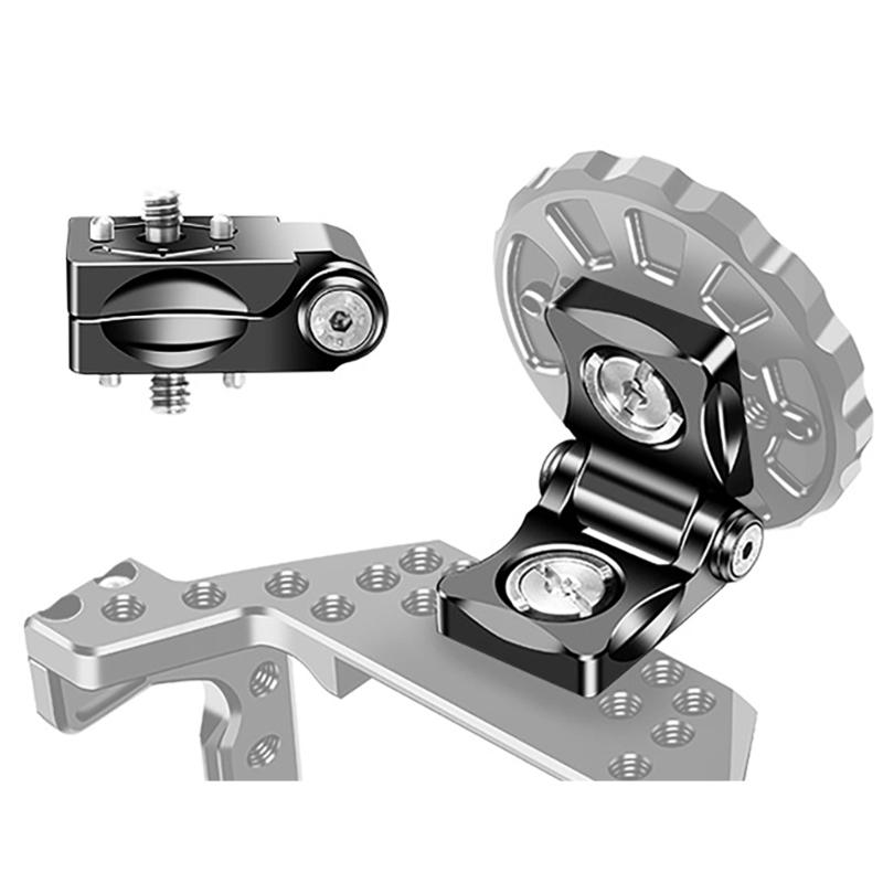 Quick Aluminum L Bracket Vertical Horizontal Switching Quick Release Plate for Gimbals and Tripod Monopod