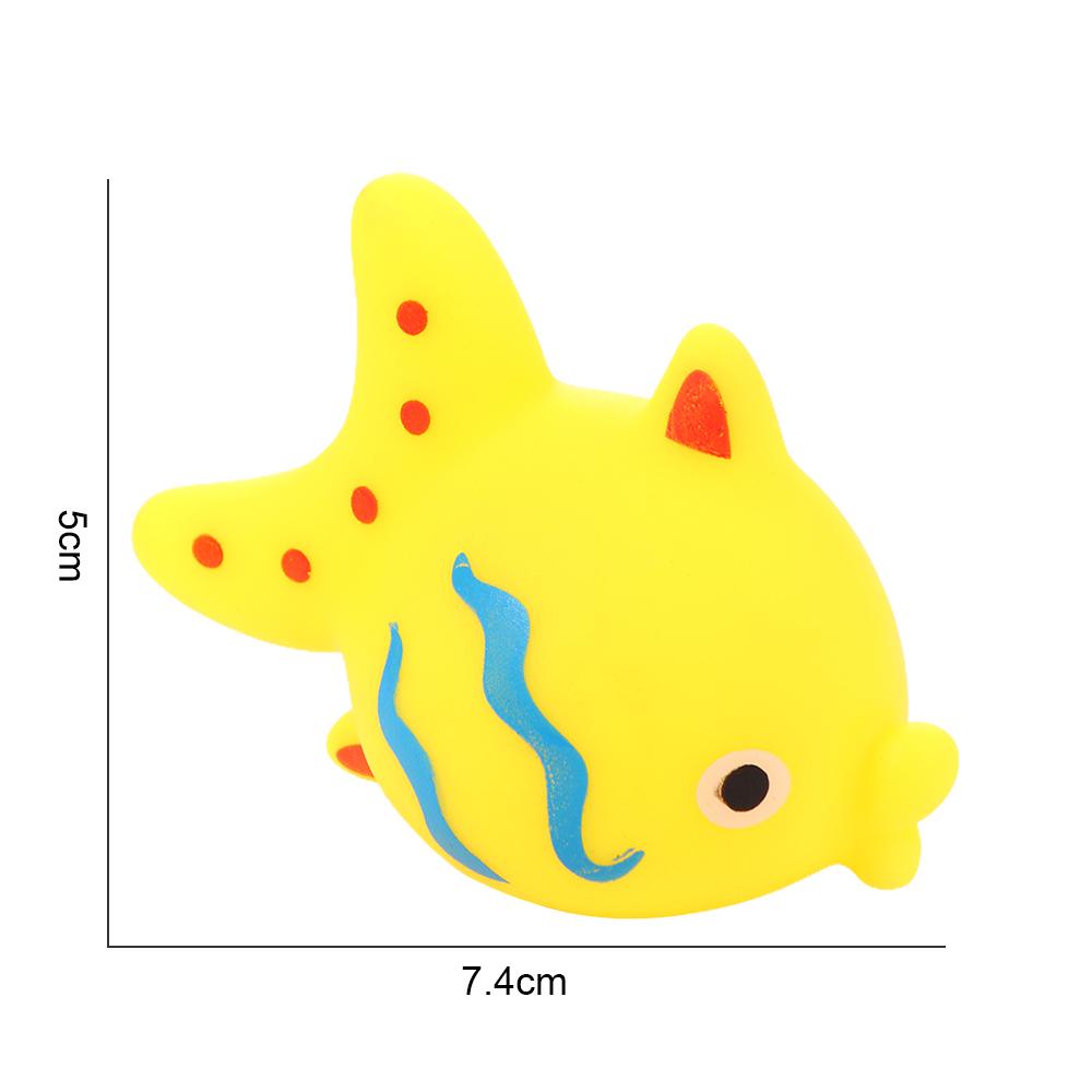 Colorful Squeeze Children Animals Bath Toys Swimming Water Toys Baby Bath Toys Float Shower Toy