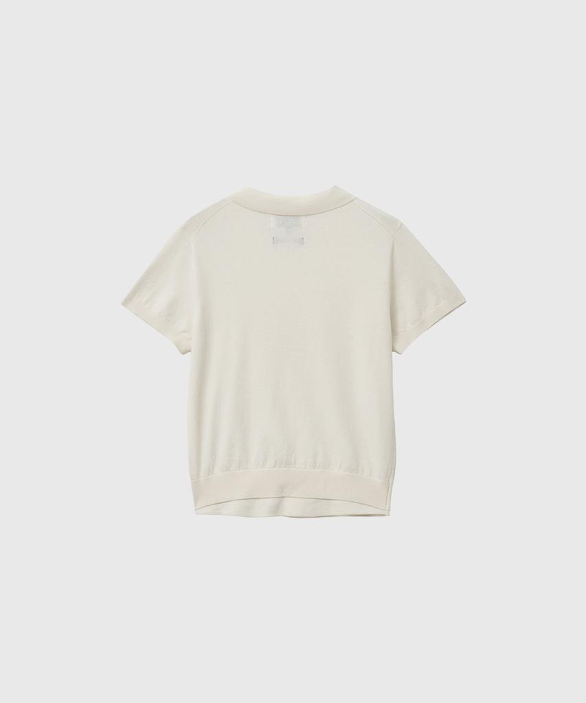 GENERALIDEA Layered Essential Half Pullover [Ivory] / Wbe2L05533