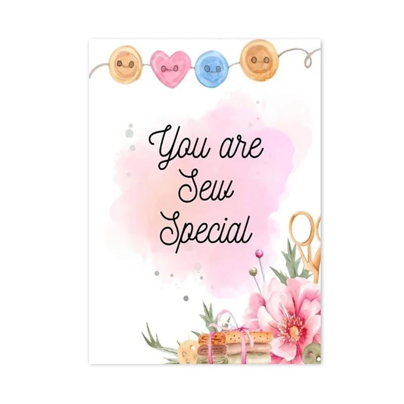 Maszyna do szycia Igła Nici Nożyczki Piękne plakaty i wydruki do szycia Sztuka ścienna Malowanie na płótnie Obrazy do wystroju pokoju rzemieślniczego