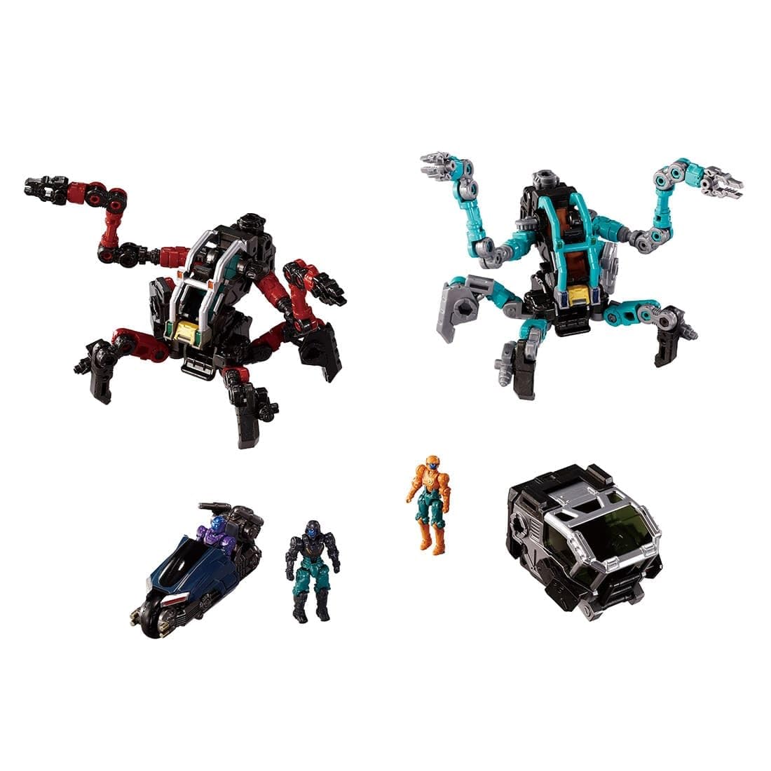 Takara Tomy Diaclone Vehicles Set 7