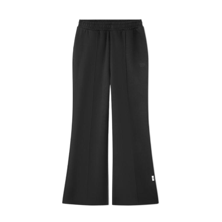 Skechers Sport Alliance Series Simple Textured Elastic Knit Pants Women pants L325W085-0018 M
