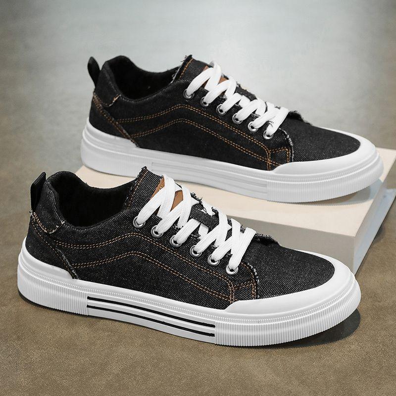 

Обувь мужская весна 2025 новые универсальные повседневные мужские туфли для серфинга оснастка модная обувь молодежные спортивные эспадрильи 47 чёрный