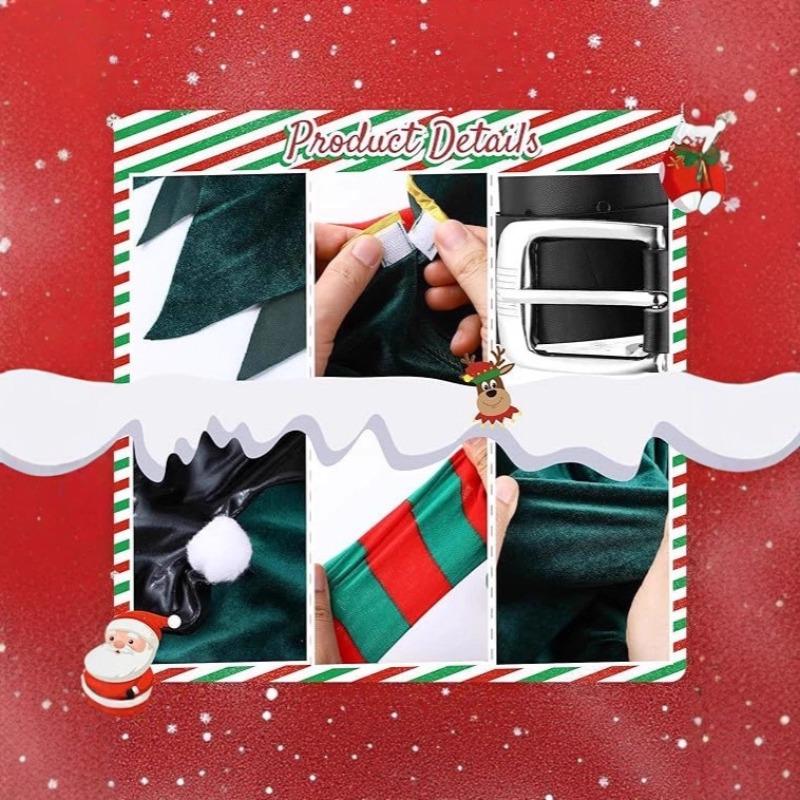 Christmas Show Costume Suit Women's Costume Suit Dress Christmas Elf Clothing Santa Claus