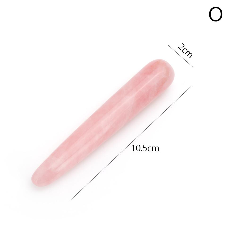 Natural Rose Quartz Jade Gua Sha Board Acupuncture Massage Facial Gouache Pink Quartz Massage Face LiftingStone Guasha Scraping