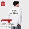 Men's Pure Cotton Long Sleeve Round Neck T-shirt
