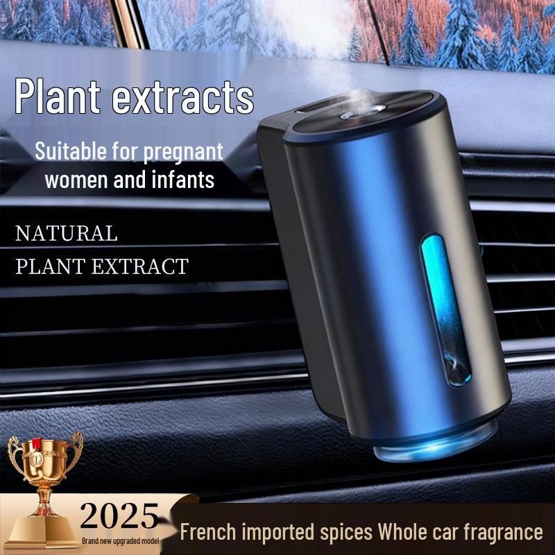 Intelligent Car Aromatherapy Diffuser with Automatic On/Off & Air Vent Fragrance