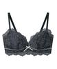 Personalized Meets the Needs of Each High Less Back Bra BYJ377 BL D80 Amphi/Wacoal Bra, Design, Size, Sides, Gaps, A-G Cup, [stylist 4U] Women's,