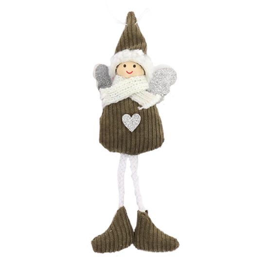 

Рождественский орнамент, милый портативный очаровательный кулон в виде рождественской елки, реалистичный многоцелевой рождественский кулон, подвеска в виде рождественской елки зелёный