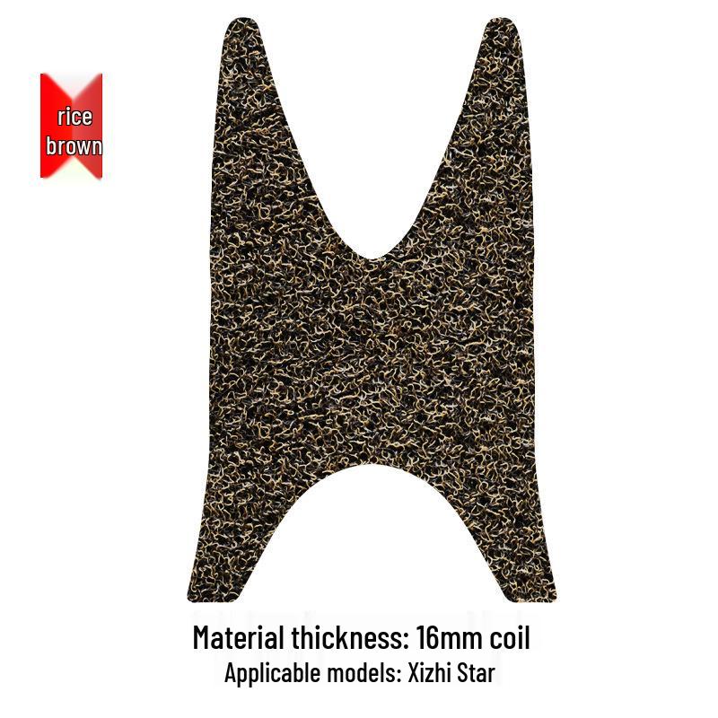 

Suzuki Xizhi Star HJ100T-7M/7C Non-Slip Waterproof Motorcycle Foot Pad 16MM